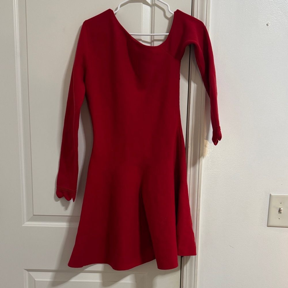 Oscar de la Renta Red Dress